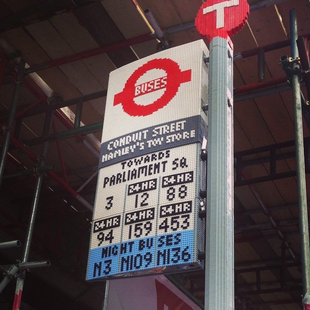 #lego bus stop.