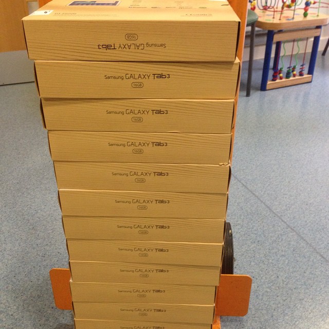 Android tablets. - from Instagram