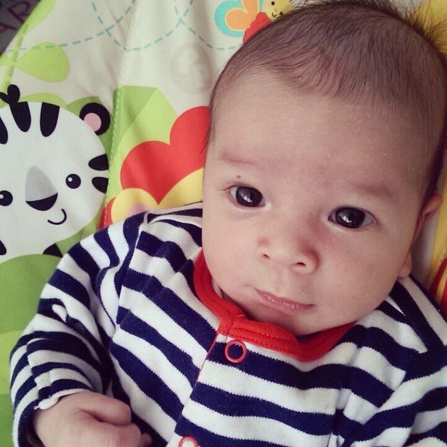 My little boy. So cute. - from Instagram