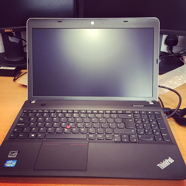 Lenovo think pad with i3 processor - from Instagram