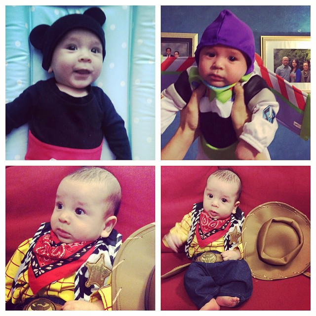 Went Disney crazy on him lol - from Instagram