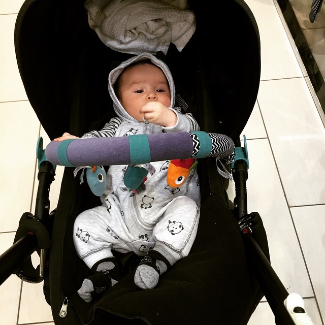 Out and about with the boy. - from Instagram