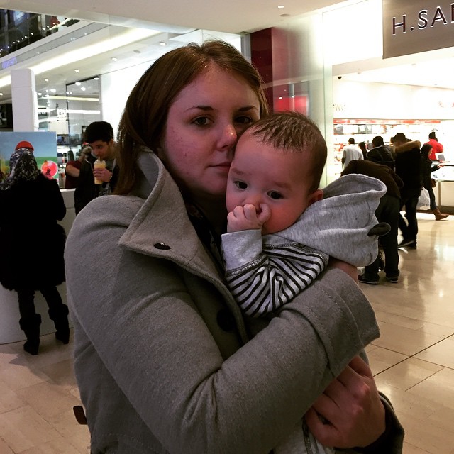 Mummy and boy. - from Instagram