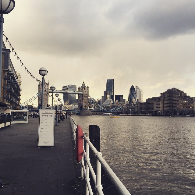 Afternoon walk.  #towerbridge - from Instagram