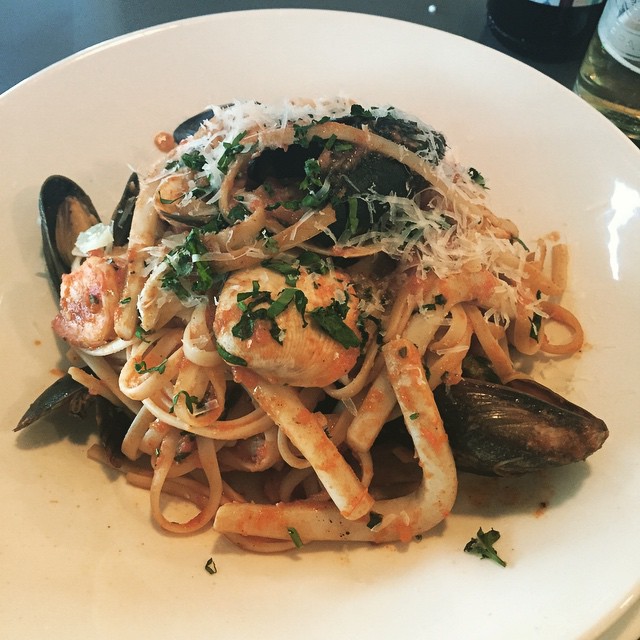 LINGUINE CON FRUTTI DI MARE - from Instagram
