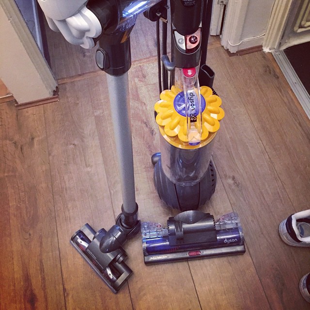 His and Her Dyson. - from Instagram