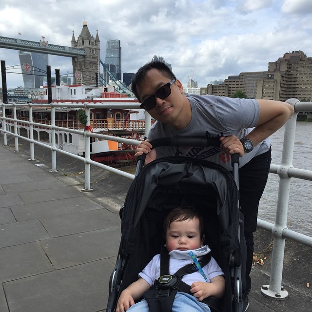 Father's Day with my boy #towerbridge - from Instagram