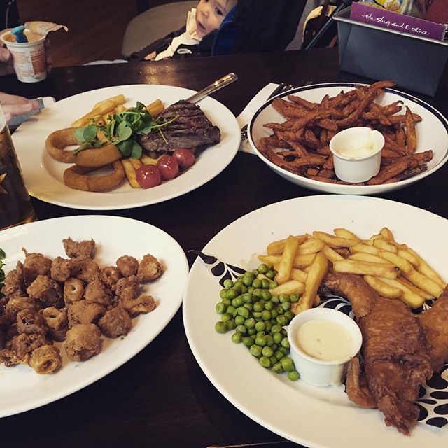 Pub grub.