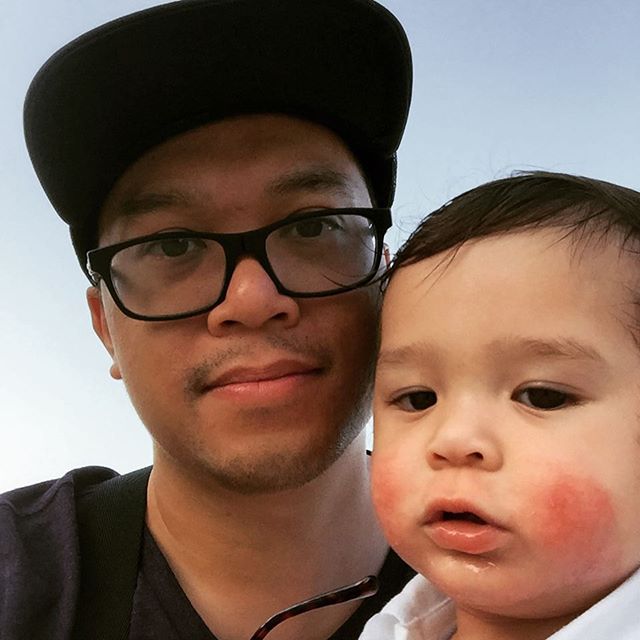 Daddy and Dexter. 