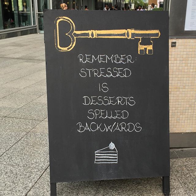 Maybe I need a dessert. 