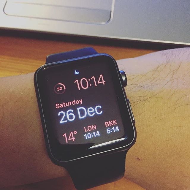 Treated myself to an Apple Watch this Christmas. 