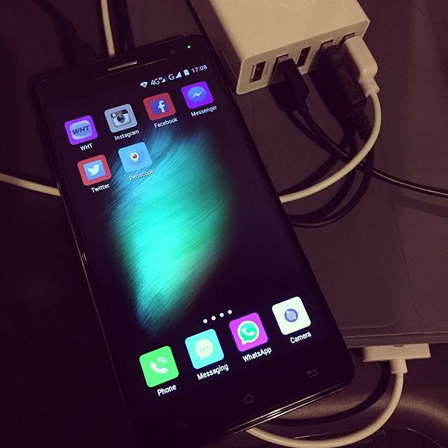 The cubot h1. Impressive spec and quality for the price and my prediction that China phones are gonna go main stream in 2016. #cubot