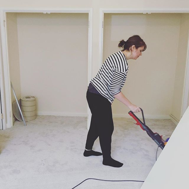 New carpet installed. 