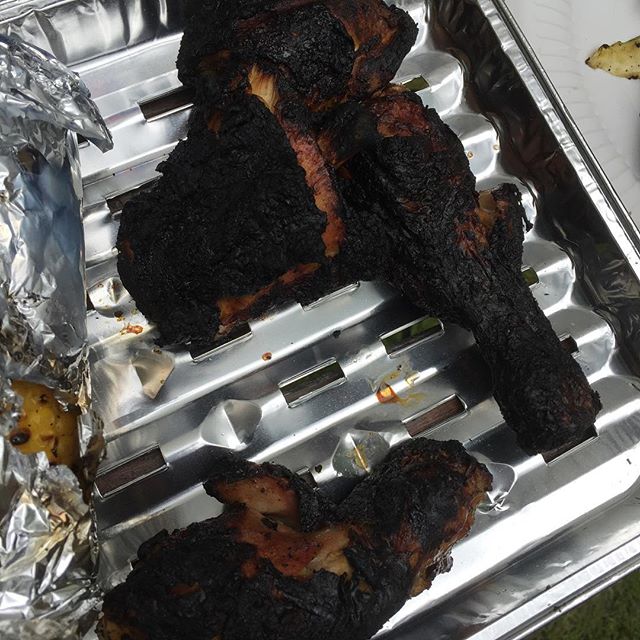 Not very good at bbq-ing 