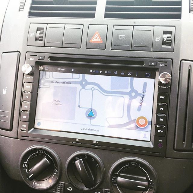 Upgraded my car dash. Android quad core 