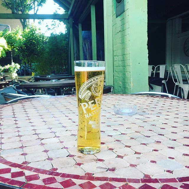 It's baking outside. 