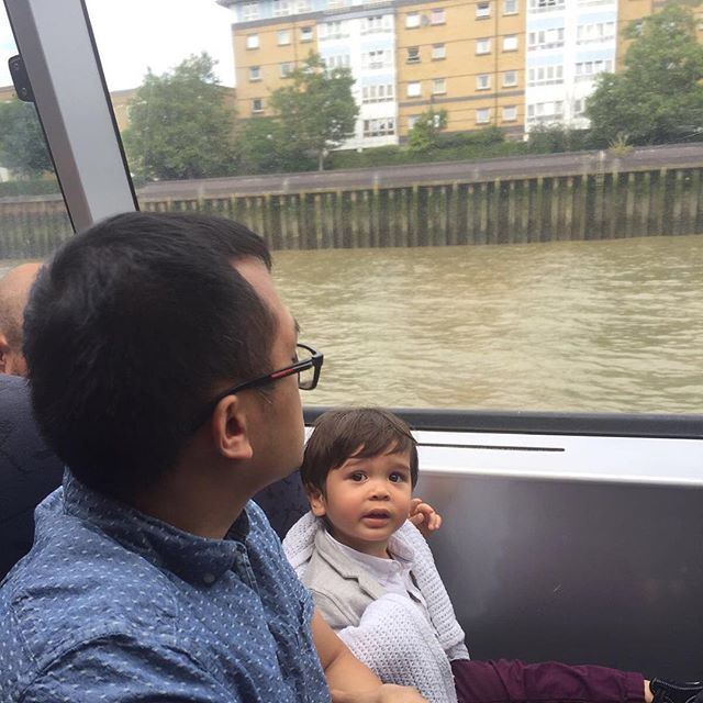 Took Dexter on the river bus.  He loved it. 