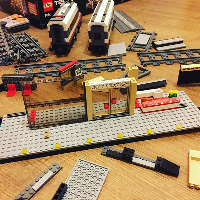 Decided to get the Lego out of the box. 