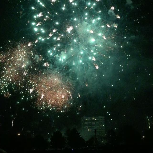 Fireworks. 
