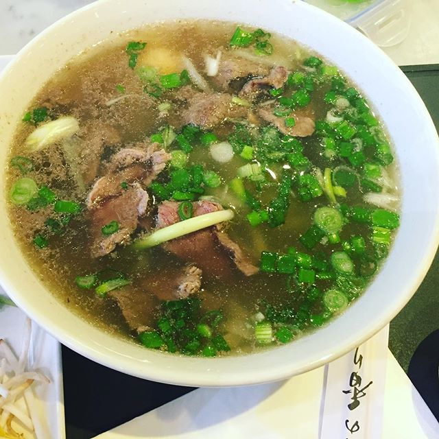 Beef pho.