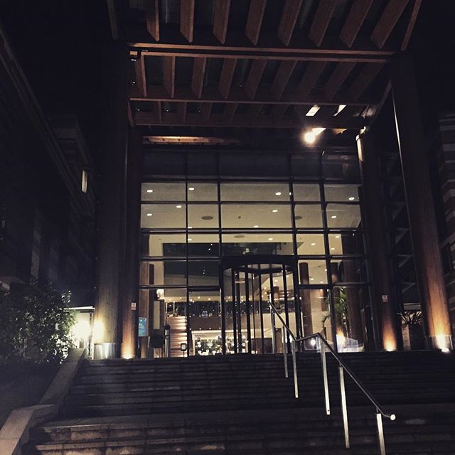 Very grand entrance. 