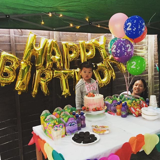 My niece is two already. 