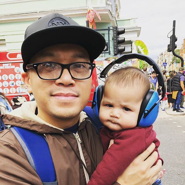 Noah's first carnival. 