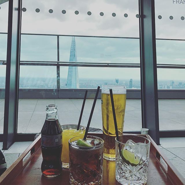 Lovely view. #london #skygarden